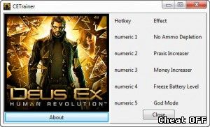 Deus Ex: Human Revolution Beta Читы